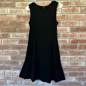Theory A Line Seamed Little Black Dress Women’s 4 Sleeveless Cocktail